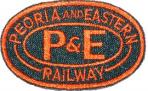 PEORIA & EASTERN RAILWAY PATCH